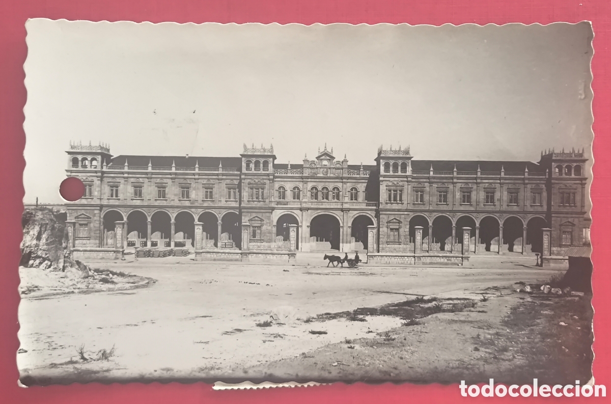 Postales: ZAMORA ESTACI&Oacute;N NUEVA POSTAL FOTOGR&Aacute;FICA C. 1955