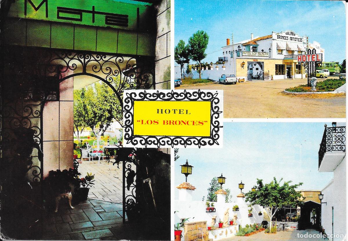 Postales: [POSTAL] Hotel 'Los Bronces'. Aranda de Duero (Burgos) (sin circular)