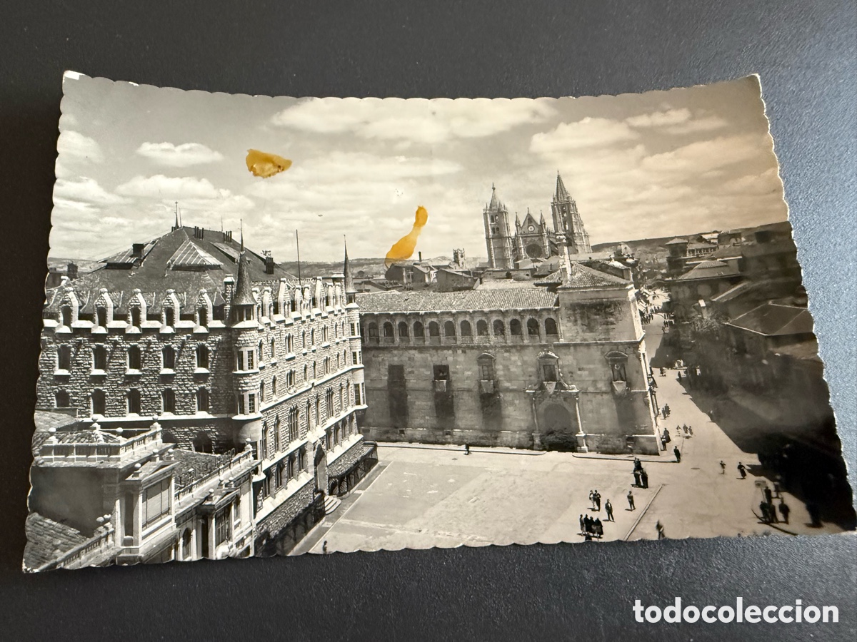 Postales: Postal. LEON. Caja de Ahorros y Diputados Provincial