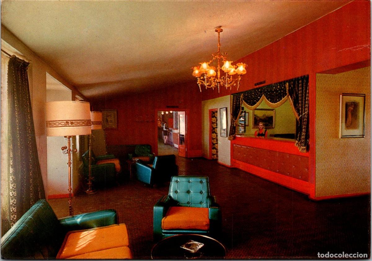 Postales: Quintana del Puente (Palencia) - Motel Restaurante Suco - Recepci&oacute;n - San Pi 4 - 150x105mm
