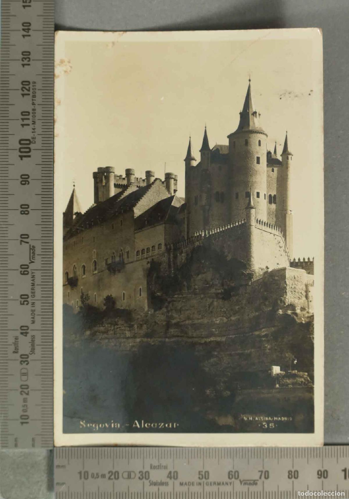 Postales: POSTAL. Segovia - El Alc&aacute;zar - ALSINA