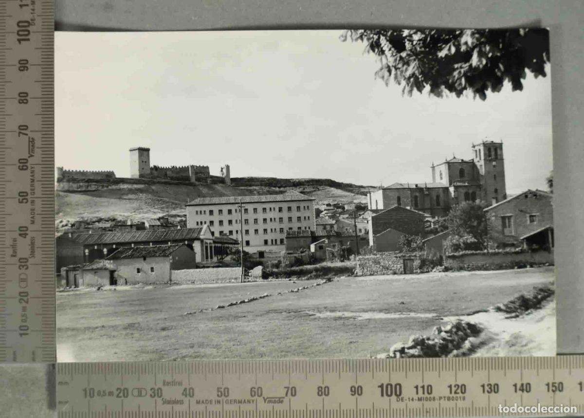 Postales: POSTAL. PE&Ntilde;ARANDA DE DUERO VISTA PARCIAL