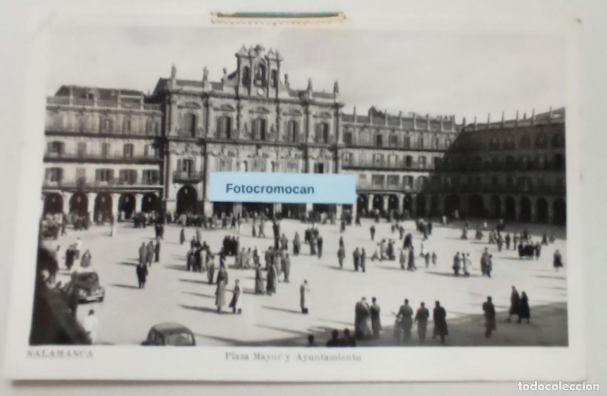 Postales: SALAMANCA. PLAZA MAYOR Y AYUNTAMIENTO. ED. MANIPEL