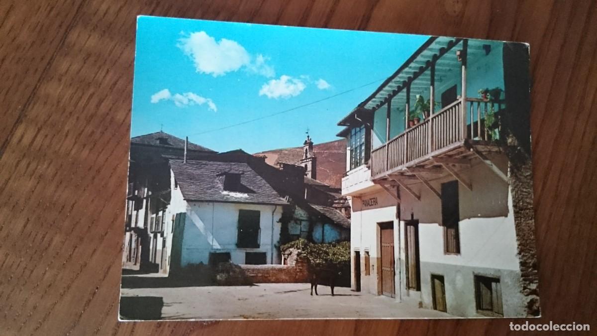 Postales: TARJETA POSTAL VILLAFRANCA DEL BIERZO - LE&Oacute;N - ALBERGUE DE CARRETERA CALLE T&Iacute;PICA
