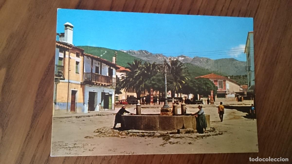 Postales: TARJETA POSTAL CANDELEDA AVILA PLAZA DEL CASTILLO - CIRCULADA