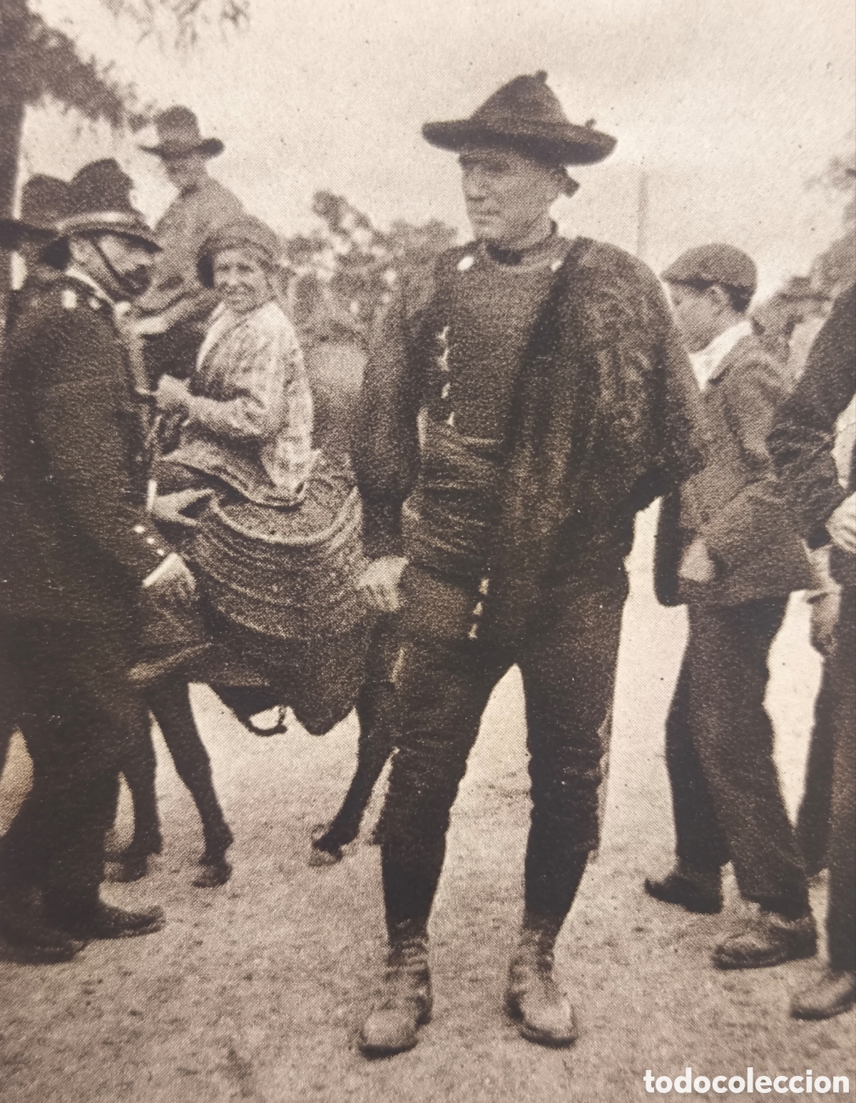 Postales: CHARRO FERIA ETNOGRAFIA POSTAL FOTOGRAF&Iacute;A PRINCESA PILAR SALAMANCA C. 1915