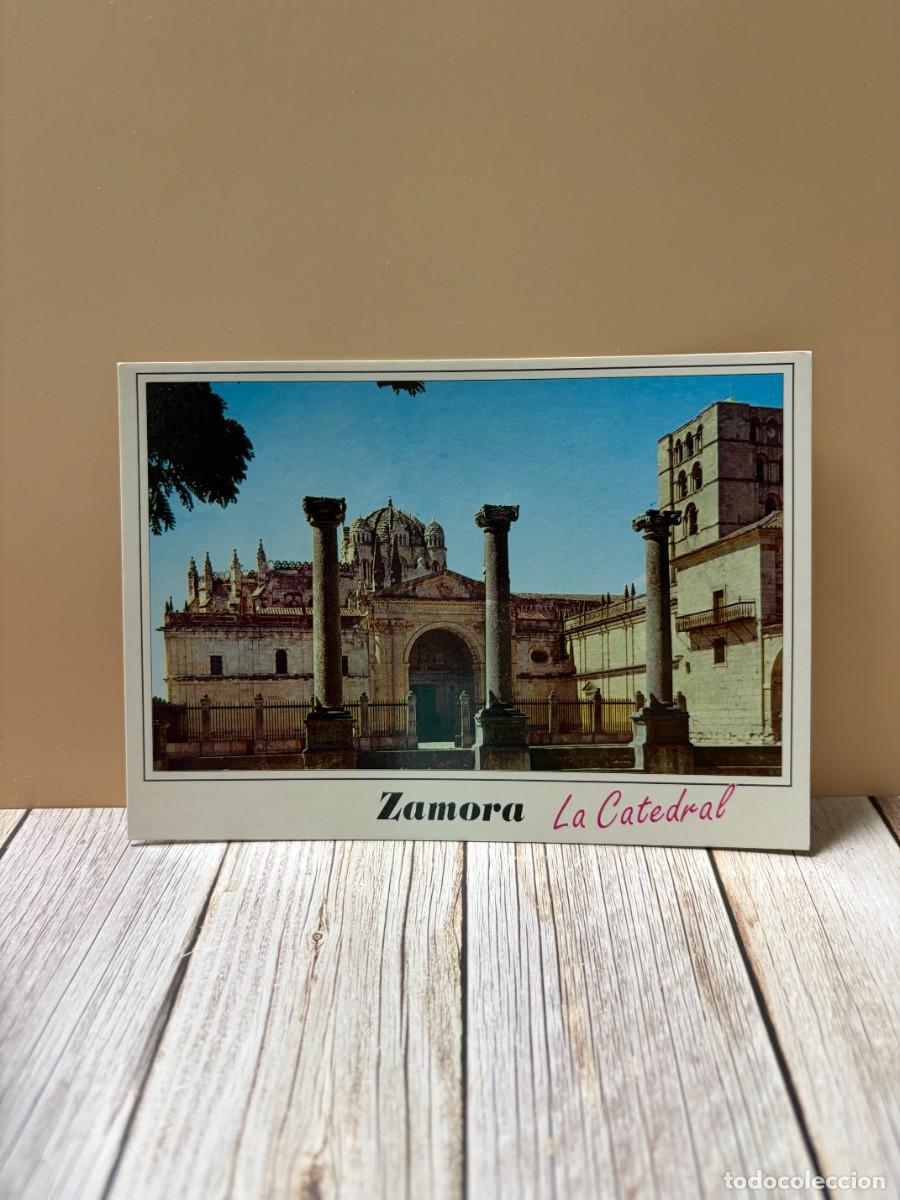 Postales: TARJETA POSTAL. ZAMORA. 2008.- FACHADA DE LA CATEDRAL. EDICIONES ARRIBAS