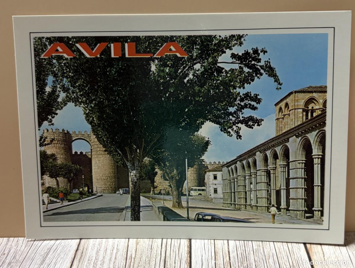 Postales: TARJETA POSTAL. &Aacute;VILA. 2041.- PLAZA SAN VICENTE. EDICIONES ARRIBAS