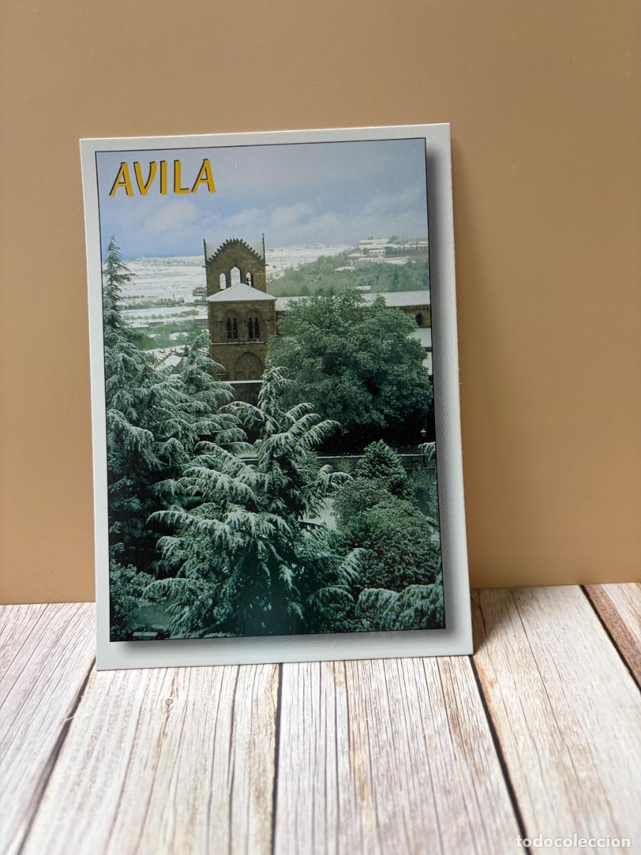 Postales: TARJETA POSTAL. &Aacute;VILA. 81.- BAS&Iacute;LICA DE SAN VICENTE. EDICIONES ARRIBAS