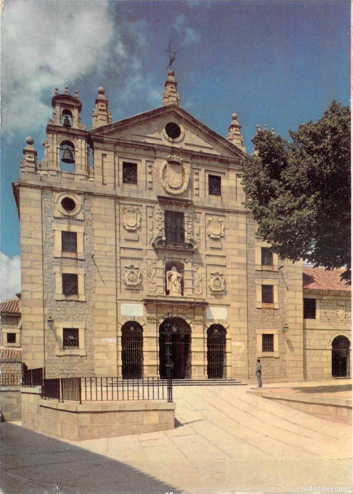 Postales: Postal de la Fachada del Convento de Santa Teresa en &Aacute;vila