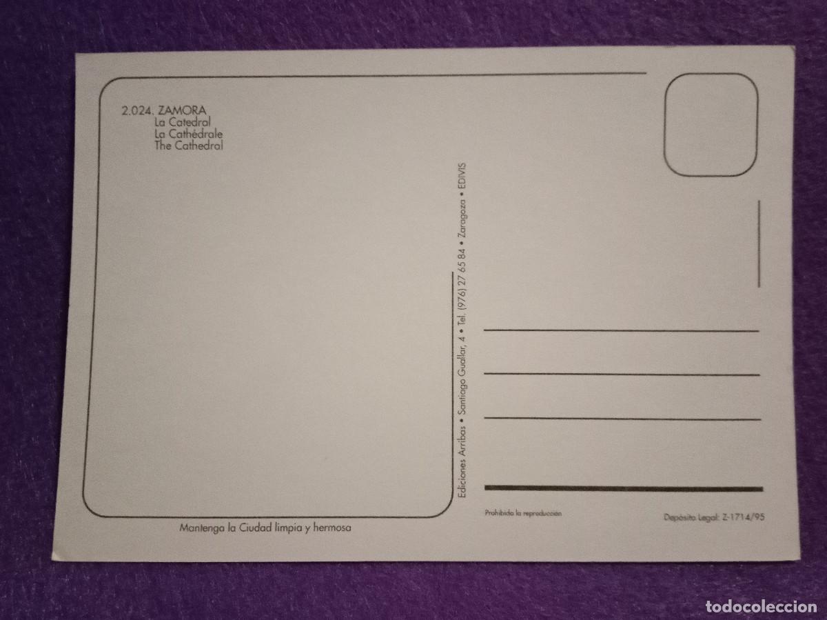 Postales: Postal - Zamora - La Catedral... - Foto 2
