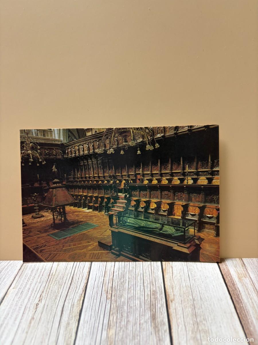 Postales: TARJETA POSTAL. BURGOS. 94.- CATEDRAL. SILLER&Iacute;A DEL CORO SIGLO XVI. EDICIONES ARRIBAS