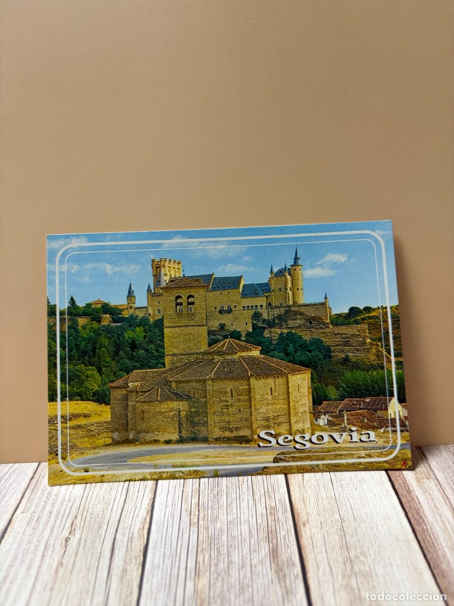 Postales: TARJETA POSTAL. SEGOVIA. 70.- IGLESIA DE LA VERA CRUZ. CABALLEROS TEMPLARIOS. EDICIONES ARRIBAS