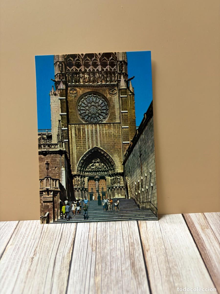 Postales: TARJETA POSTAL. BURGOS. 2054.- CATEDRAL. PORTADA DE SARMENTAL. EDICIONES ARRIBAS