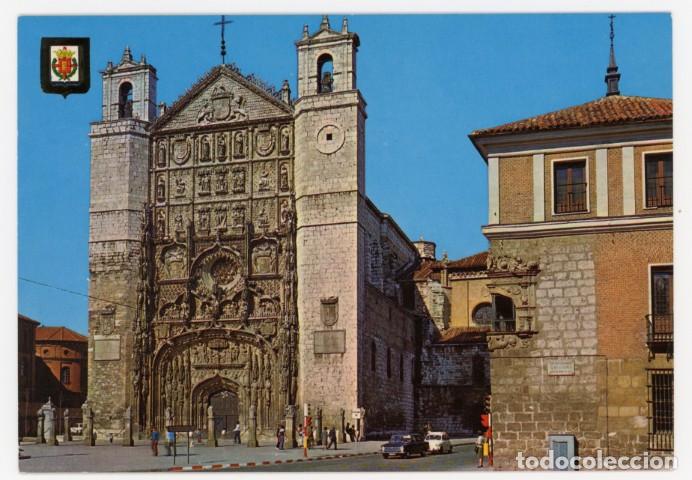 Postkarten: em04615 valladolid fachada de san pablo 1973 fisa n&ordm;158 sc coches