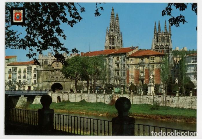 Postales: em04626 burgos arco y punete de santa maria 1968 fisa n&ordm;112 sc