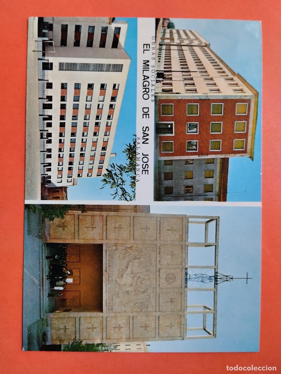 Postales: OBRAS SOCIALES EL MILAGRO DE SAN JOSE. SALAMANCA
