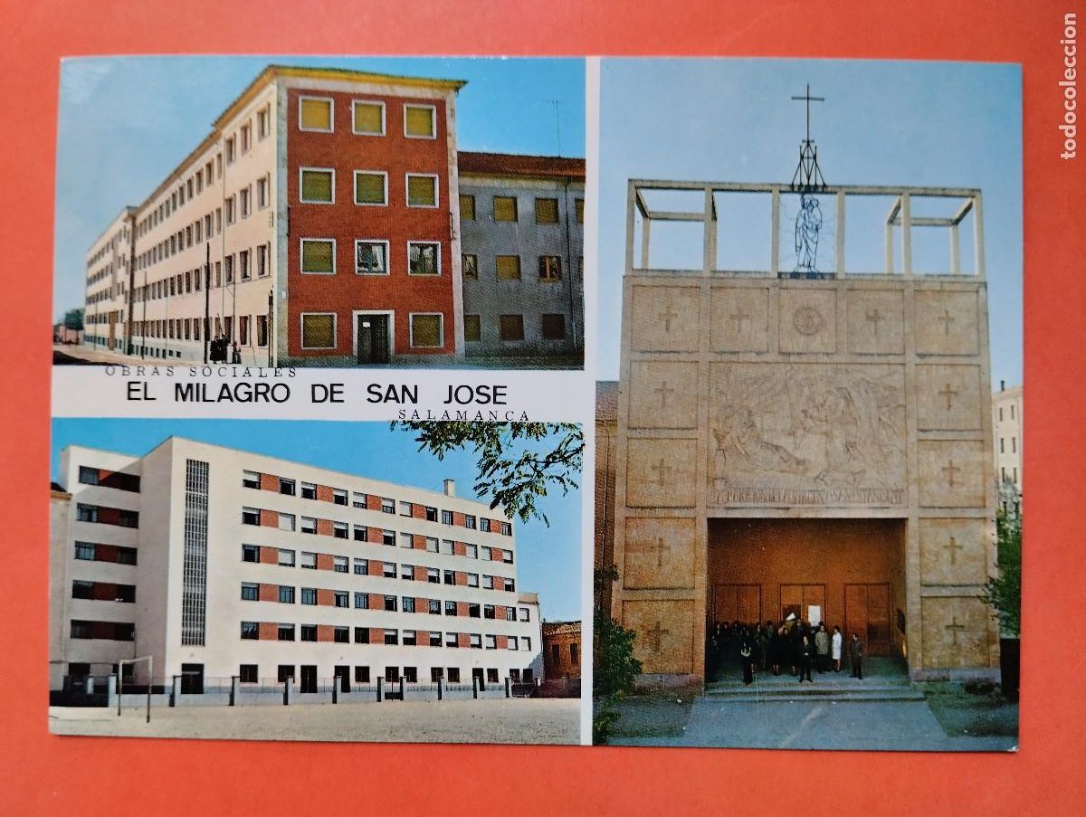 Postales: OBRAS SOCIALES EL MILAGRO DE SAN JOSE. SALAMANCA