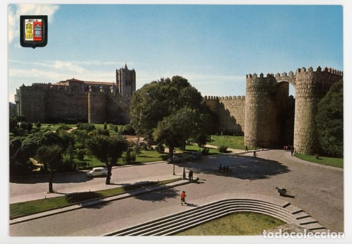 Postales: em04629 avila puerta de san vicente 1966 fisa n&ordm;47 sc