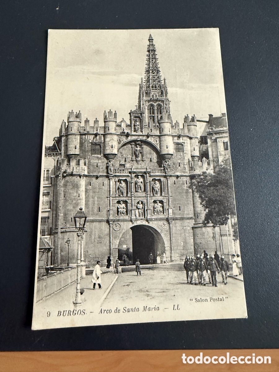 Postales: Postal BURGOS. Arco de Santa Mar&iacute;a. Sal&oacute;n Postal