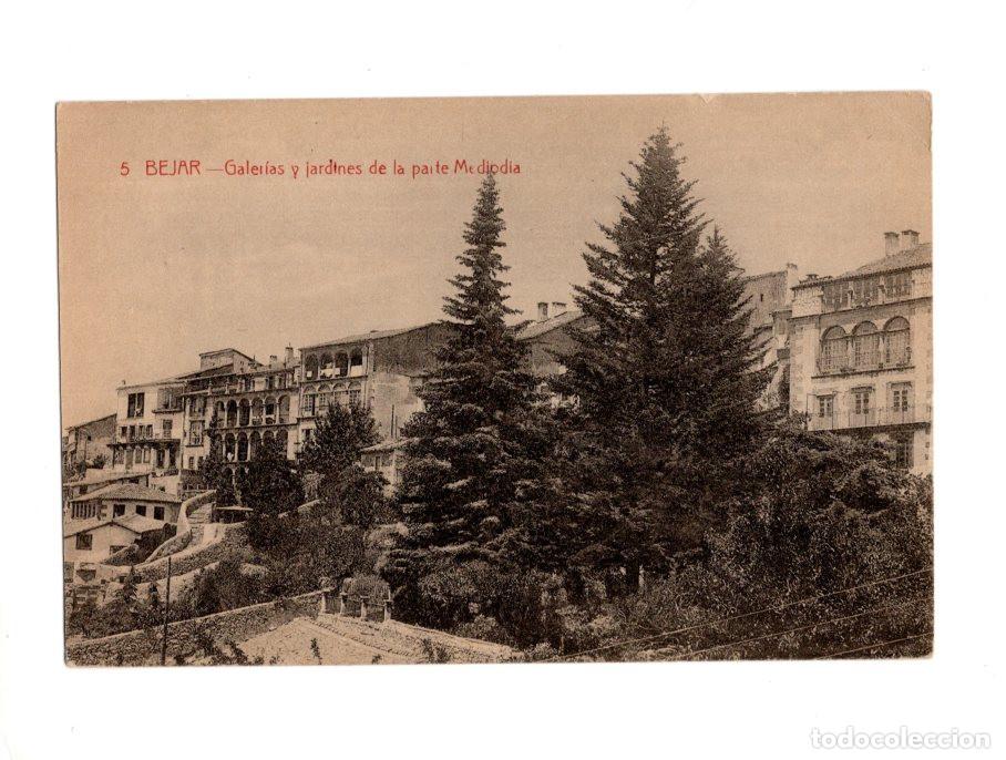 Postales: B&Eacute;JAR.(SALAMANCA).- GALER&Iacute;AS Y JARDINES DE LA PARTE MEDIOD&Iacute;A.