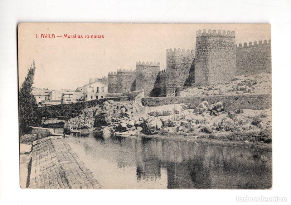 Postales: &Aacute;VILA.- MURALLAS ROMANAS.