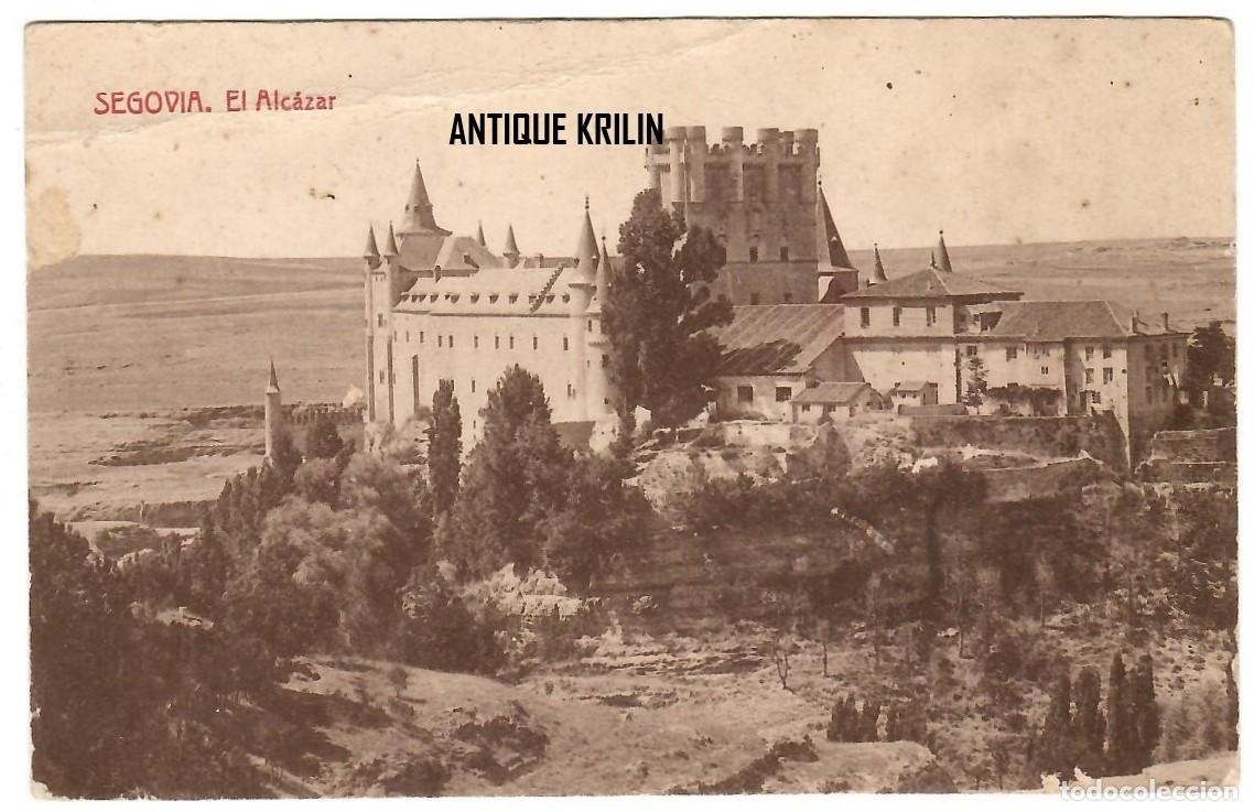 Postales: SEGOVIA / EL ALCAZAR / EDI. THOMAS / PUBLICITARIA CEREGUMIL EXPOSICION BARCELONA 1929
