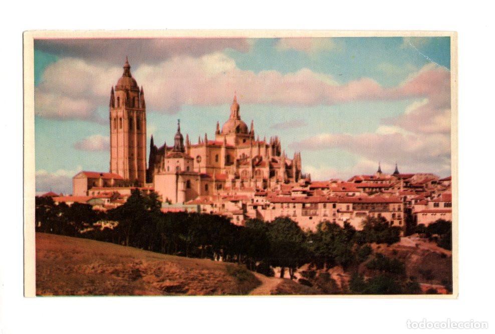 Postales: 5 SEGOVIA.- CATEDRAL. LA CATH&Eacute;DRALE. THE CATHEDRAL.