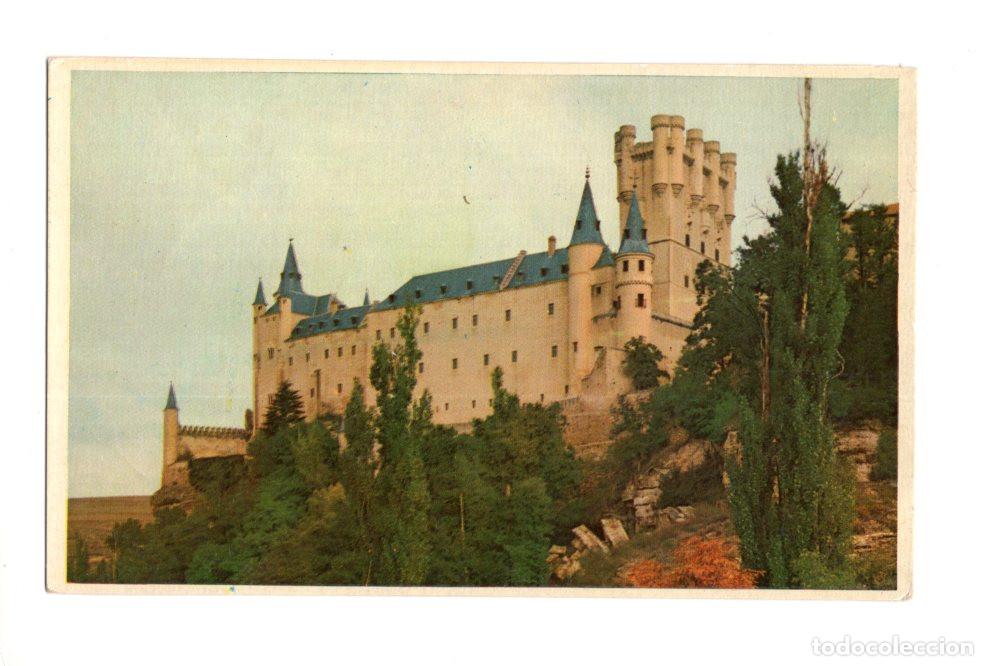 Postales: 6 SEGOVIA.- ALC&Aacute;ZAR. LE CH&Acirc;TEAU. THE CASTLE.