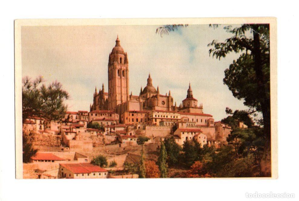 Postales: 3 SEGOVIA.- CATEDRAL. LA CATH&Eacute;DRALE. THE CATHEDRAL.