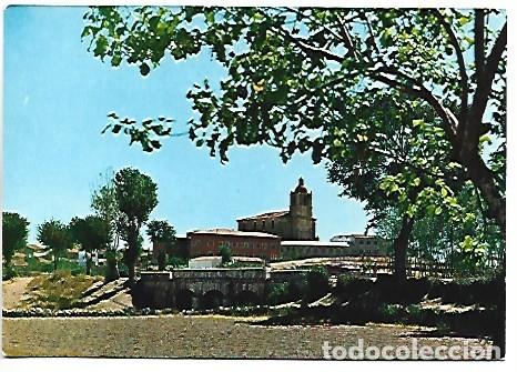 Postales: PUENTE FROYA Y COLEGIO MARIA MILAGROSA.- LUMBRALES / SALAMANCA