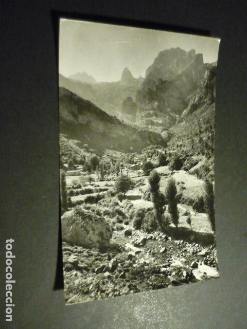 Postales: POSADA DE VALDEON LEON CAIN AL FONDO TORRES DE PE&Ntilde;A SANTA