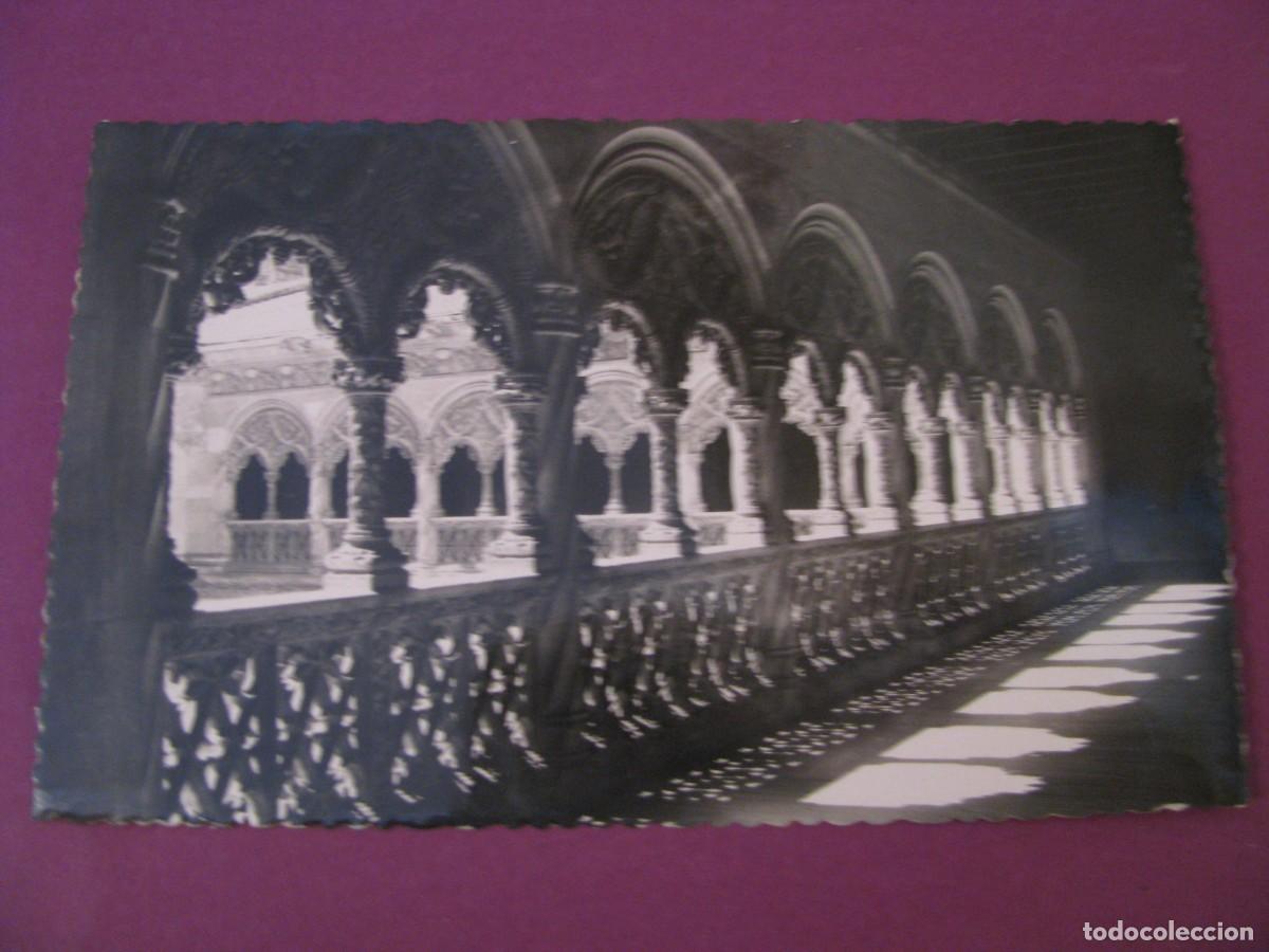 Postales: POSTAL FOTOGRAFICA DE VALLADOLID. MUSEO N. ESCULTURA. PATIO DEL COLEGIO DE SAN GREGORIO.
