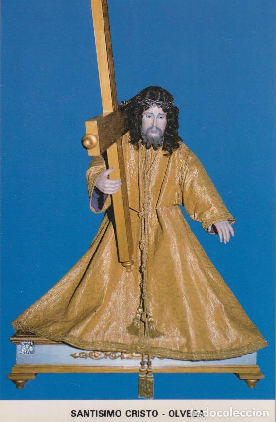 Postales: OLVEGA (SORIA) SANT&Iacute;SIMO CRISTO &ndash; EDISUR - ESCRITA