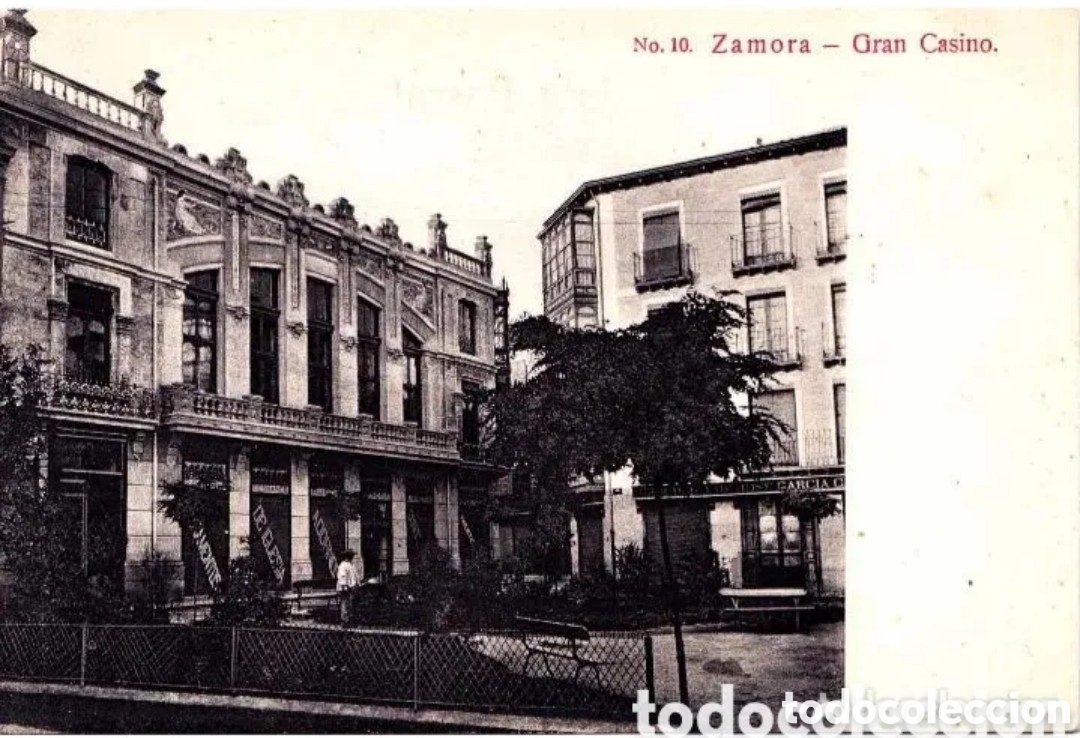 Postales: ZAMORA - GRAN CASINO - EDICI&Oacute;N GARC&Iacute;A HERMANOS