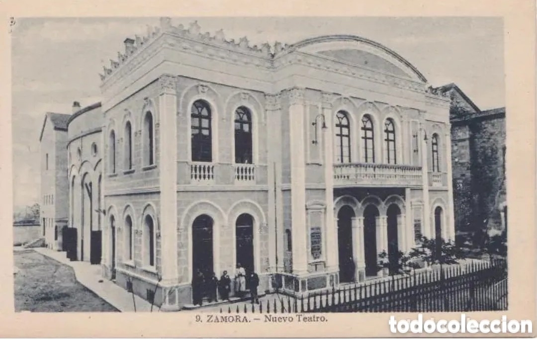 Postales: ZAMORA - NUEVO TEATRO - COLECCI&Oacute;N DE LA LIBRER&Iacute;A RELIGIOSA DE JACINTO GONZ&Aacute;LEZ