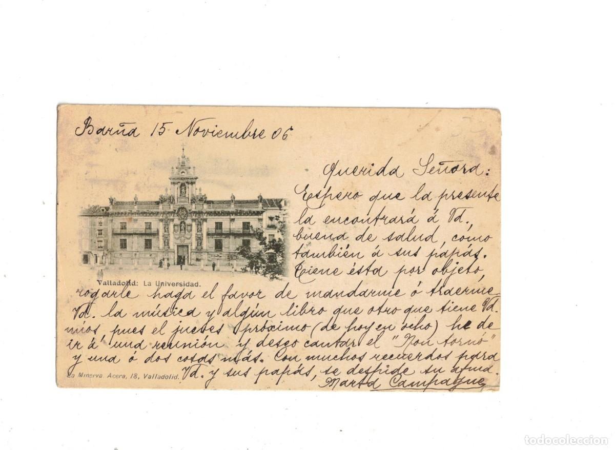Postales: VALLADOLID. LA UNIVERSIDAD - Foto 1