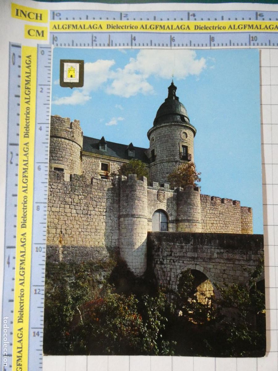 Postales: POSTAL DE VALLADOLID. A&Ntilde;O 1967. SIMANCAS CASTILLO ARCHIVO TORRE&Oacute;N Y ENTRADA PRINCIPAL 5 ESCUDO. 1421