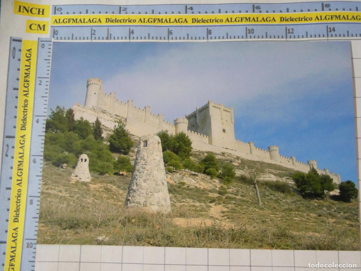 Postales: POSTAL DE VALLADOLID. CASTILLO DE PE&Ntilde;AFIEL MUSEO PROVINCIAL DEL VINO. 1435