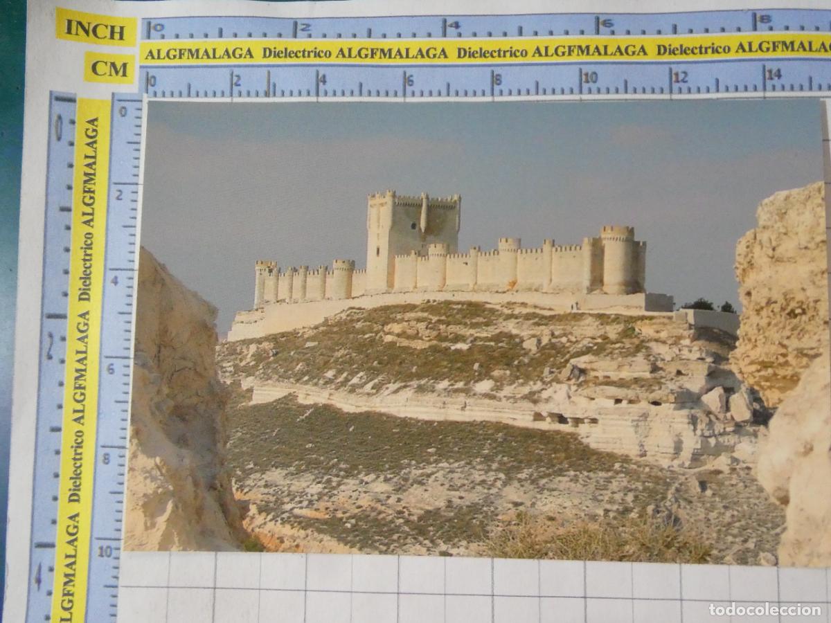 Postales: POSTAL DE VALLADOLID. CASTILLO DE PE&Ntilde;AFIEL MUSEO PROVINCIAL DEL VINO. 1436