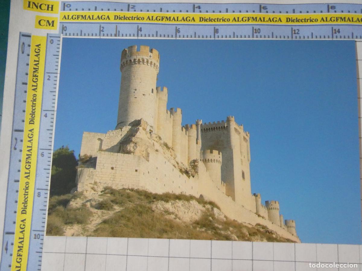 Postales: POSTAL DE VALLADOLID. CASTILLO DE PE&Ntilde;AFIEL MUSEO PROVINCIAL DEL VINO. 1437