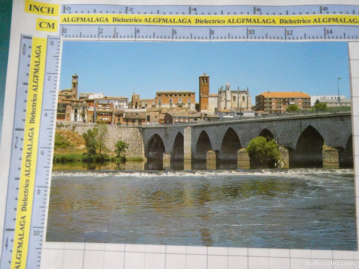 Postales: POSTAL DE VALLADOLID. A&Ntilde;O 1995. TORDESILLAS RIO DUERO PUENTE 9 VILLAR. 1439