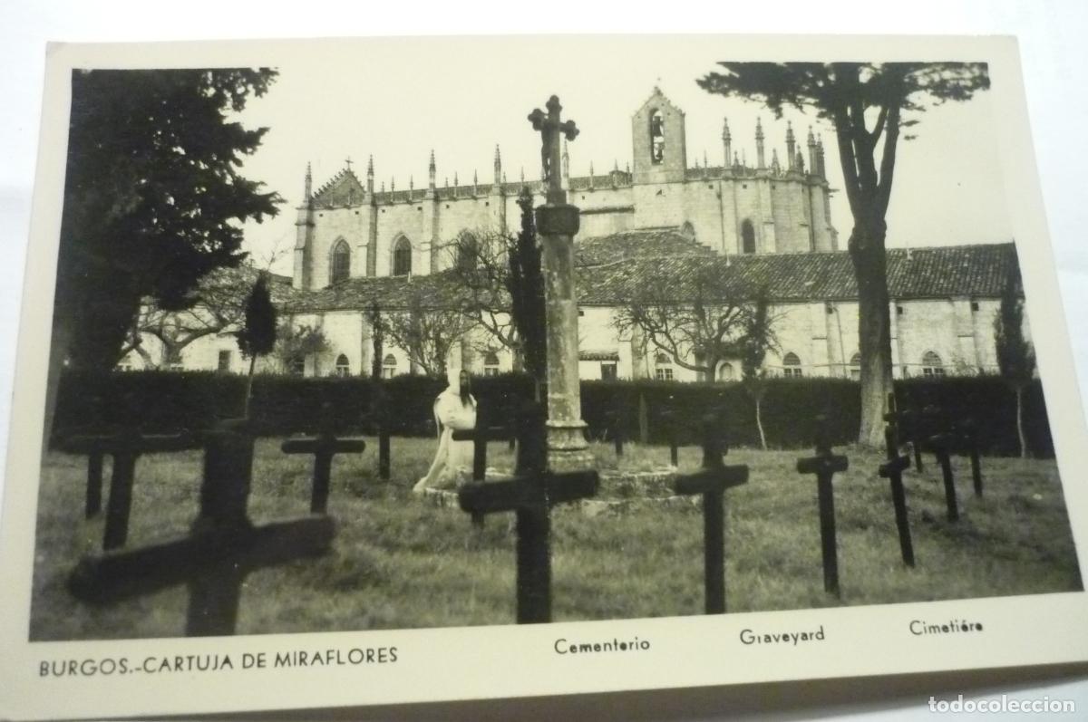 Postales: postal burgos,.cartuja miraflores cementerio cm