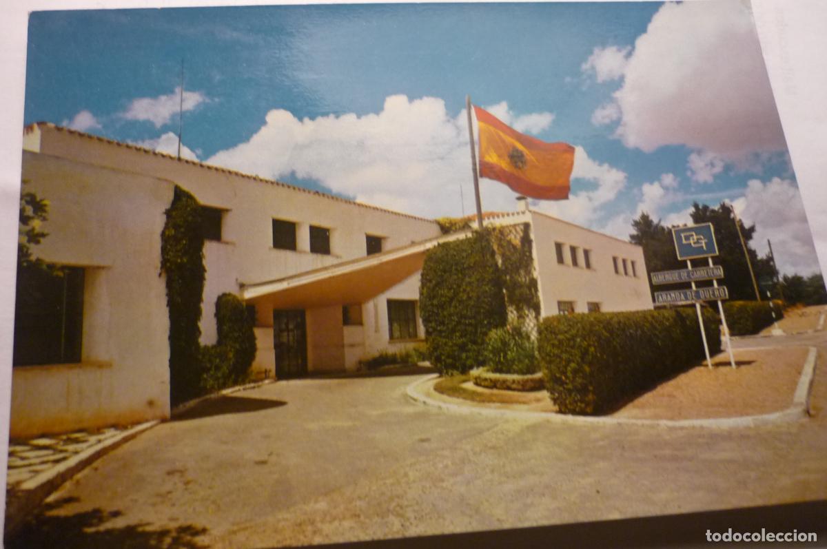 Postales: POSTAL ALBERGUE ARANDA DUERO FACHADA CM