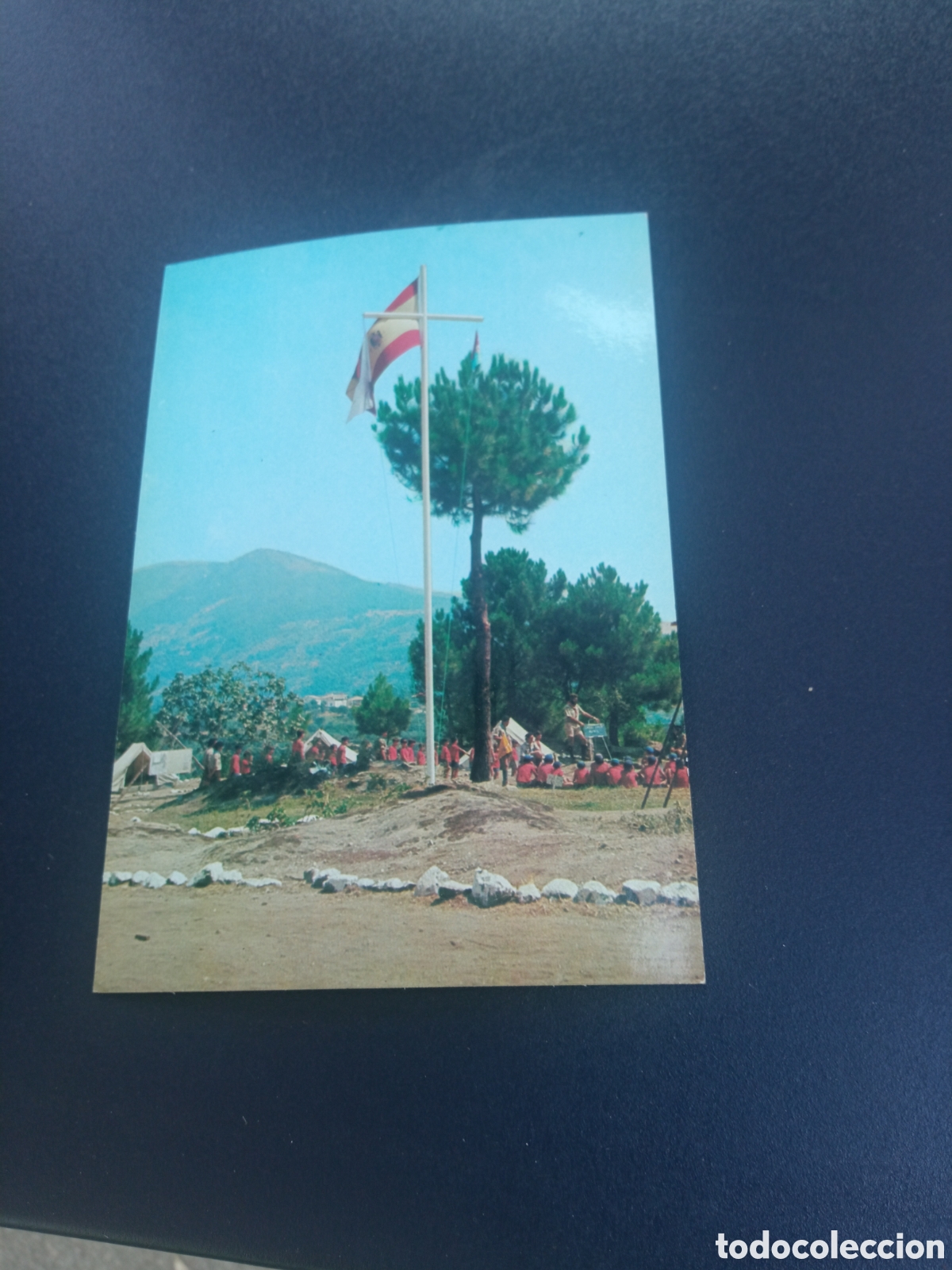 Postales: Antigua postal fotogr&aacute;fica de Gavilanes (Avila) Campamento