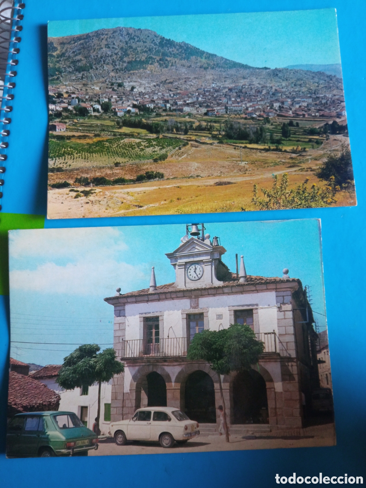 Postales: 2 antiguas postales fotogr&aacute;ficas, San Juan de la Nava, (Avila)