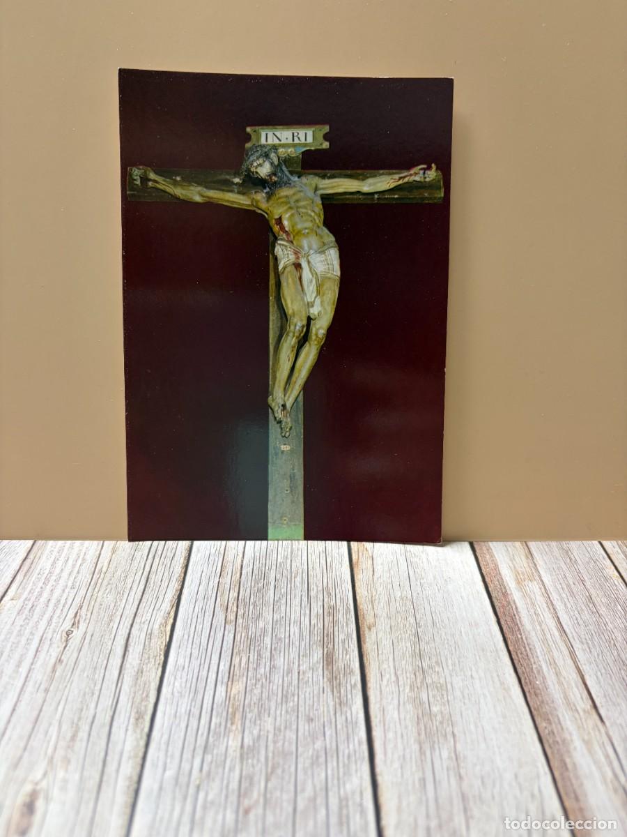 Postales: TARJETA POSTAL. VALLADOLID. 2032.- MUSEO NACIONAL DE ESCULTURA. CRISTO. EDICIONES ARRIBAS