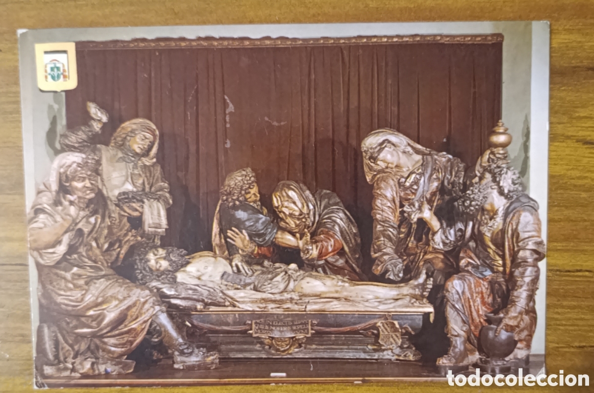 Postales: Postal Antigua: &rdquo;Entierro de Cristo&rdquo; (Juan de Juni) - Museo Nacional de Escultura Valladolid