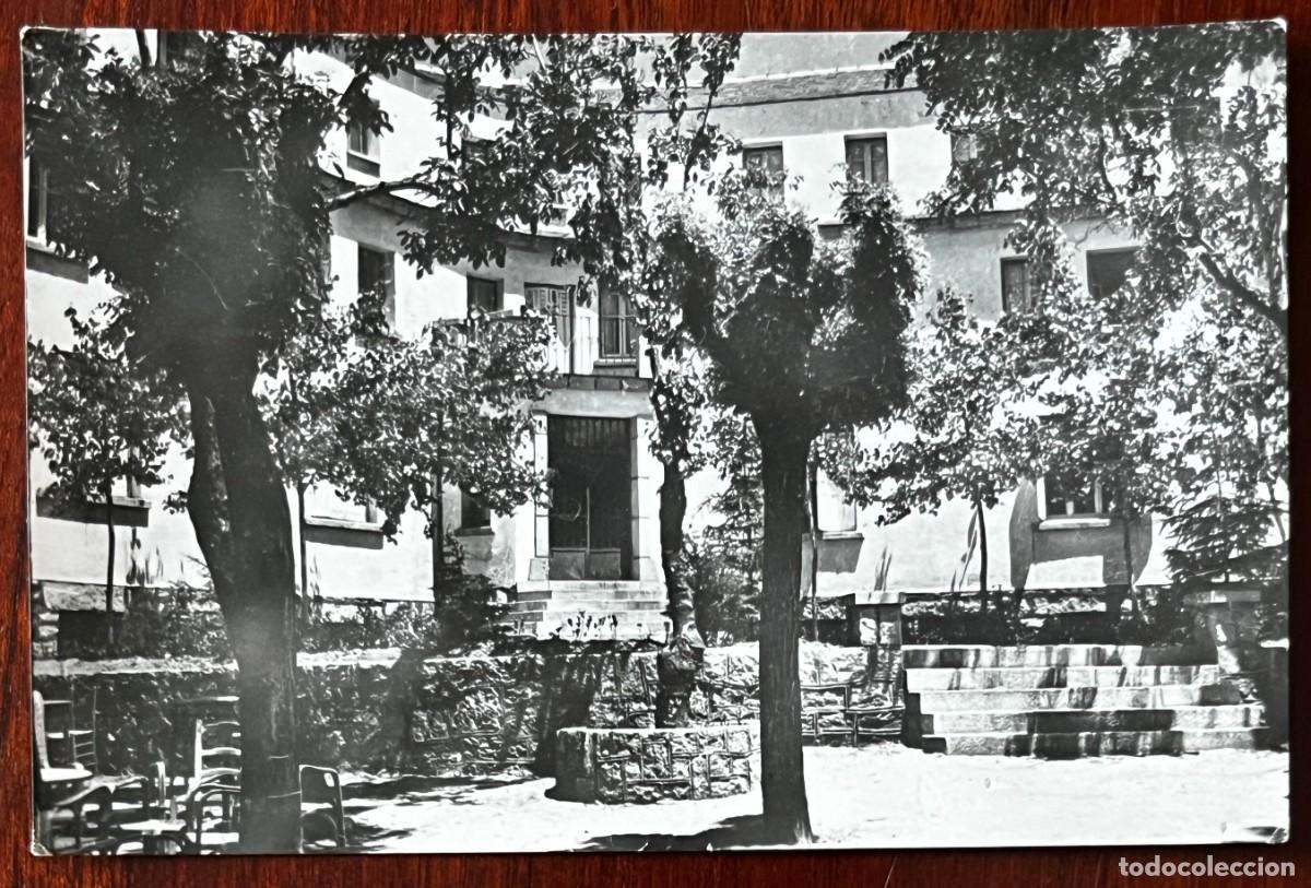 Postales: FOTO POSTAL DE EL ESPINAR (SEGOVIA) RESIDENCIA BETANIA, JARDIN, FOTO IGARRA, CIRCULADA EN 1961