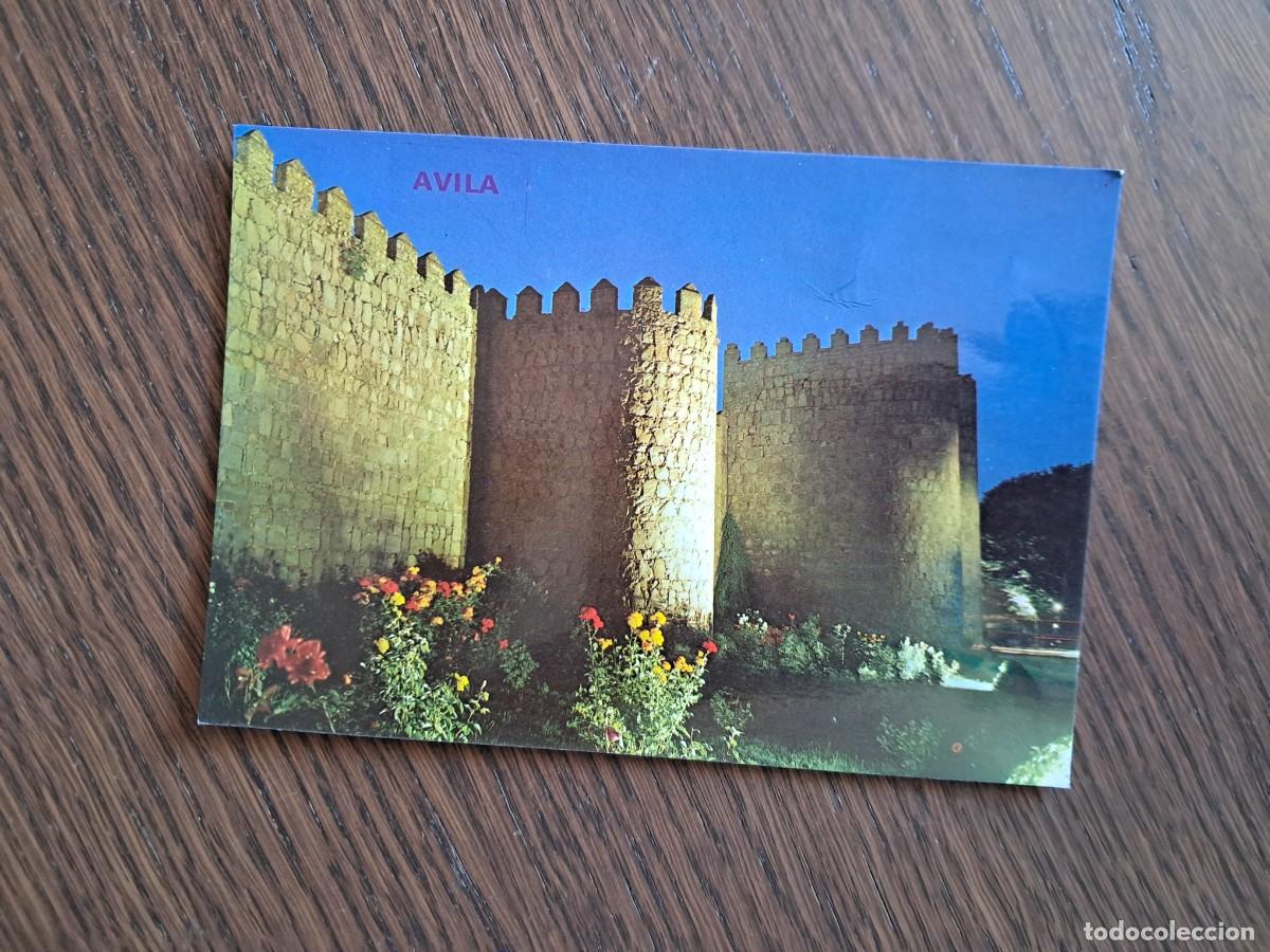 Postales: postal de Espa&ntilde;a, Puerta de San Vicente, muralla de &Aacute;vila n&ordm; 445. escrita.